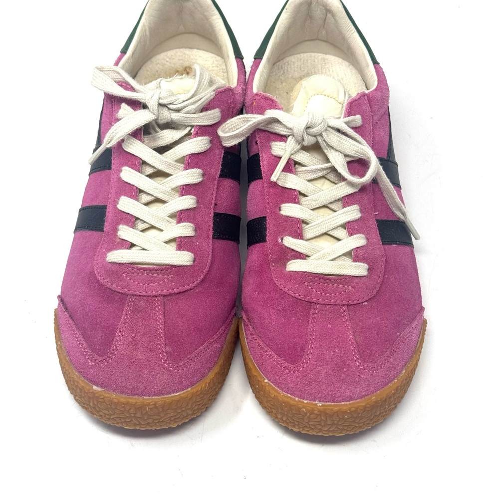 Anthropologie x Gola Pink Suede Sneakers Women’s Sz 9 - Picture 2 of 6
